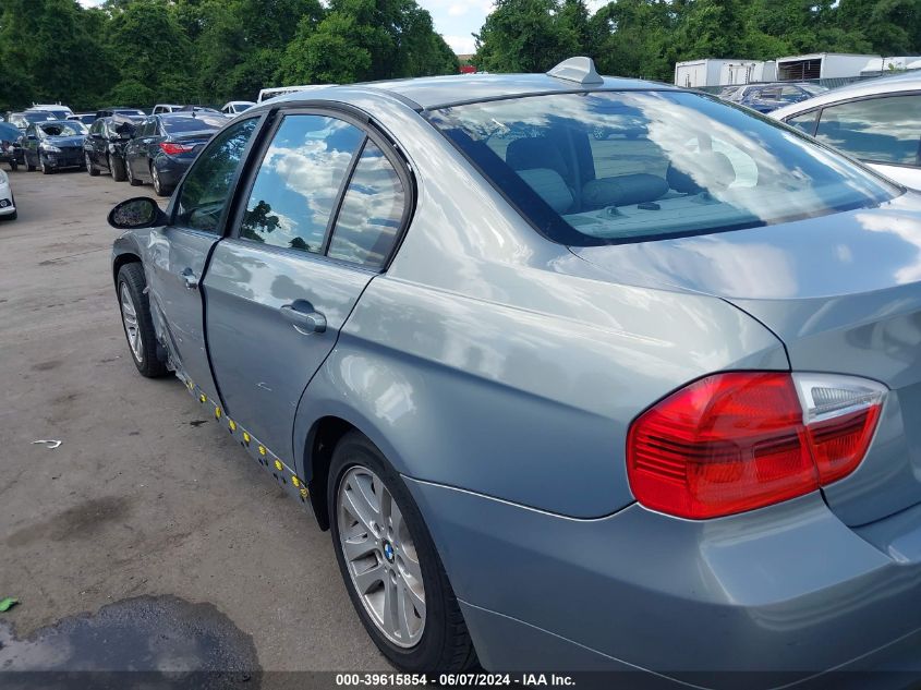 2007 BMW 328I VIN: WBAVC53557FZ79858 Lot: 39615854