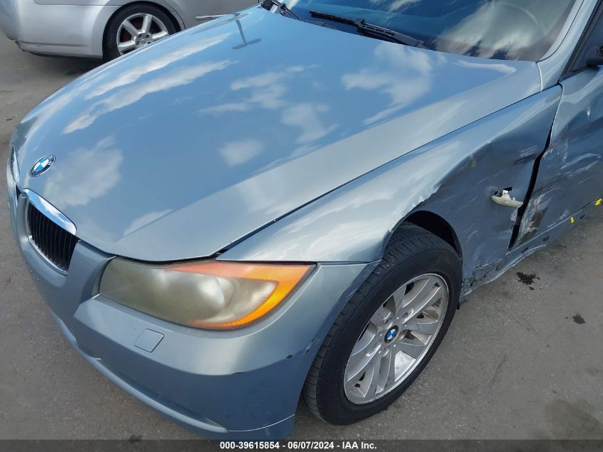 2007 BMW 328I VIN: WBAVC53557FZ79858 Lot: 39615854