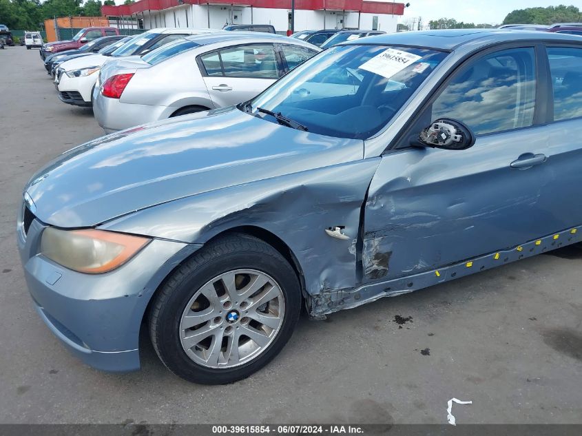 2007 BMW 328I VIN: WBAVC53557FZ79858 Lot: 39615854