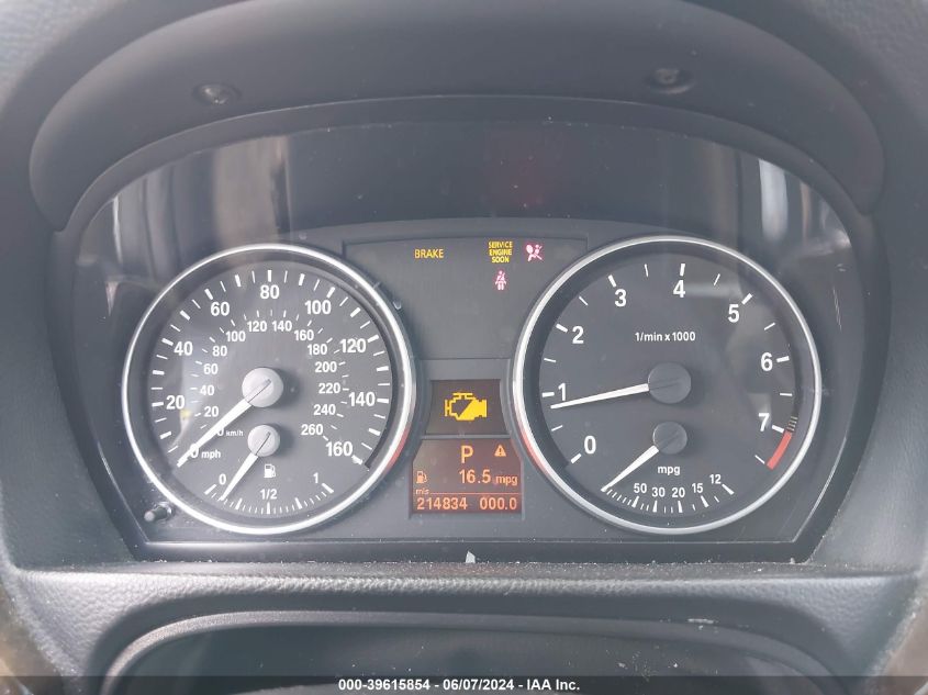 2007 BMW 328I VIN: WBAVC53557FZ79858 Lot: 39615854