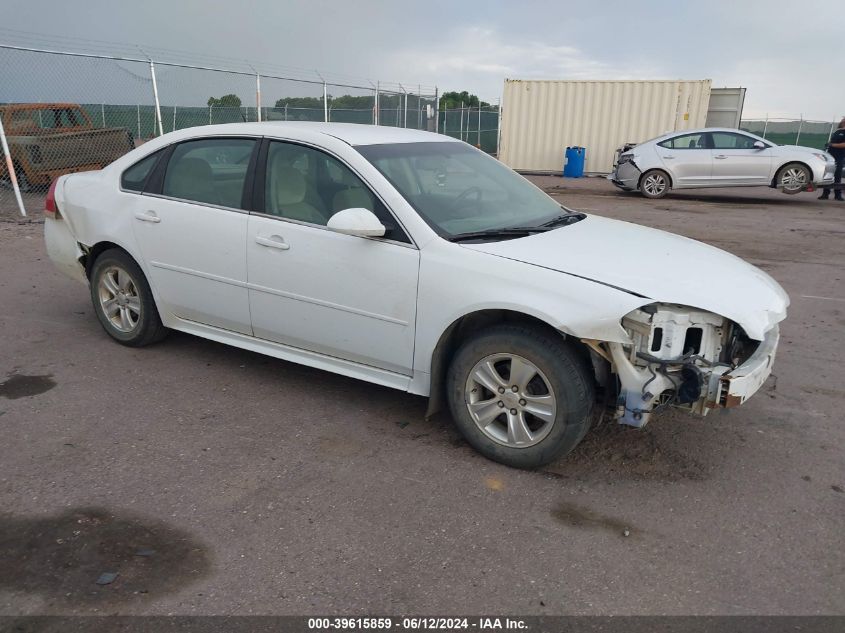 2013 Chevrolet Impala Ls VIN: 2G1WF5E35D1267338 Lot: 39615859