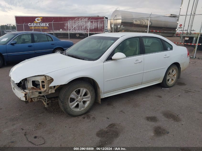 2013 Chevrolet Impala Ls VIN: 2G1WF5E35D1267338 Lot: 39615859