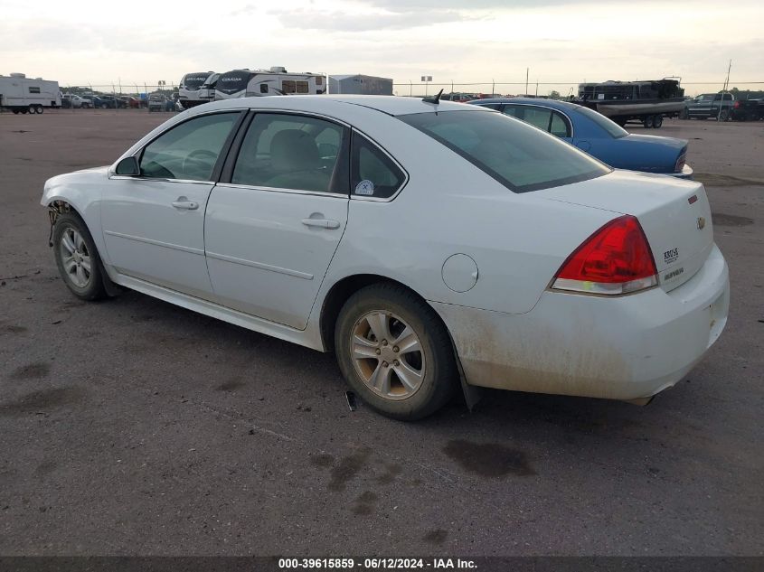 2013 Chevrolet Impala Ls VIN: 2G1WF5E35D1267338 Lot: 39615859