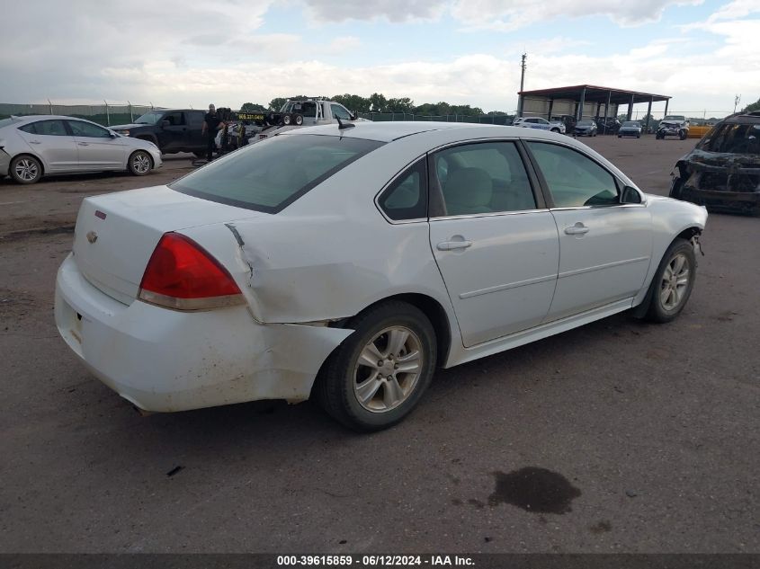 2013 Chevrolet Impala Ls VIN: 2G1WF5E35D1267338 Lot: 39615859