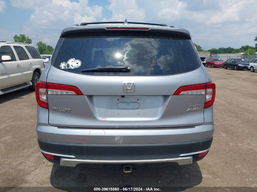 2021 Honda Pilot Awd Elite VIN: 5FNYF6H05MB053017 Lot: 39615860