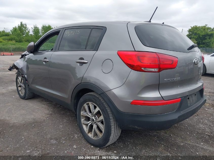 2015 Kia Sportage Lx VIN: KNDPB3AC2F7746646 Lot: 39615873