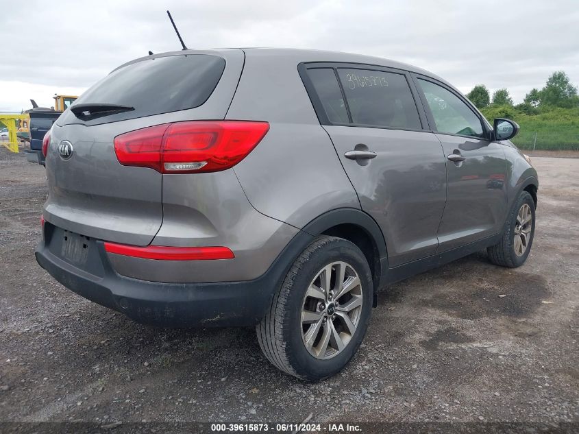 2015 Kia Sportage Lx VIN: KNDPB3AC2F7746646 Lot: 39615873