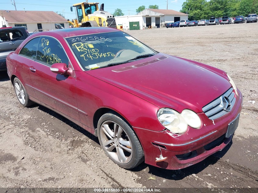 2006 Mercedes-Benz Clk 350 VIN: WDBTJ56H06F196434 Lot: 39615880
