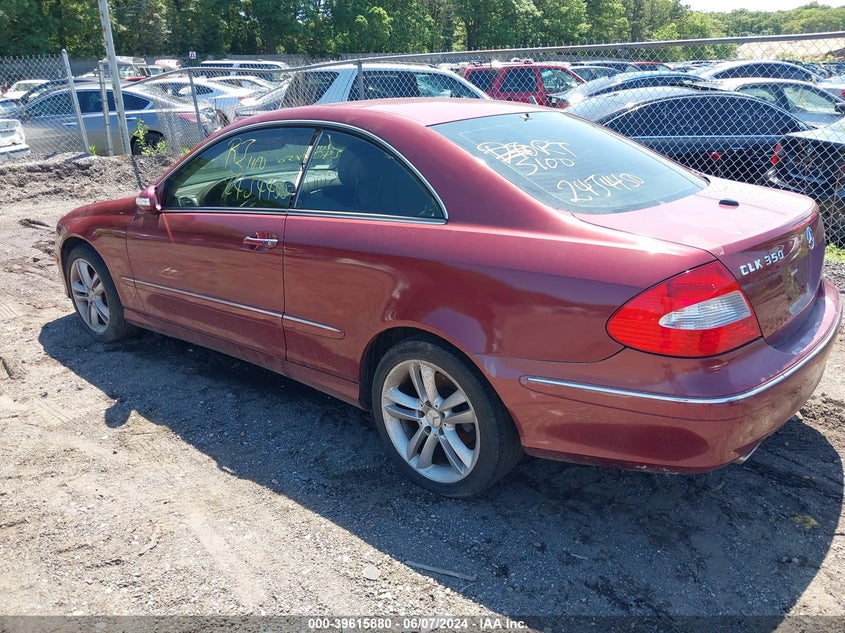 2006 Mercedes-Benz Clk 350 VIN: WDBTJ56H06F196434 Lot: 39615880