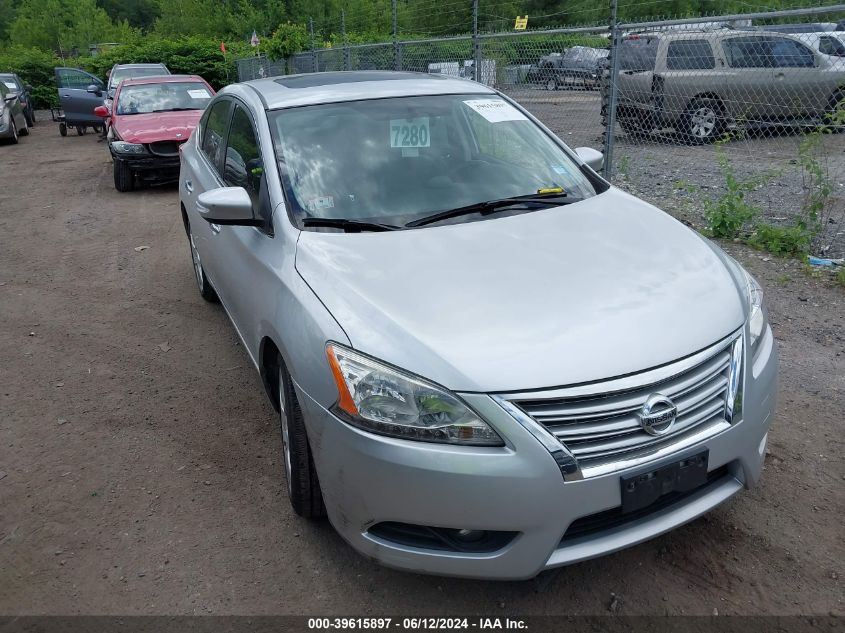 2014 Nissan Sentra Sl VIN: 3N1AB7AP5EY214176 Lot: 39615897