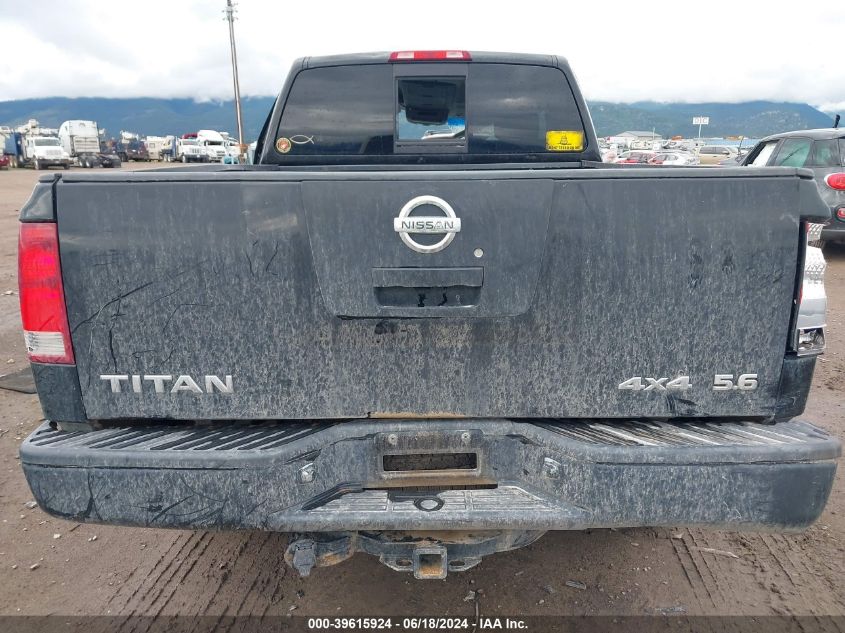 2006 Nissan Titan Xe VIN: 1N6BA06B96N569680 Lot: 39615924