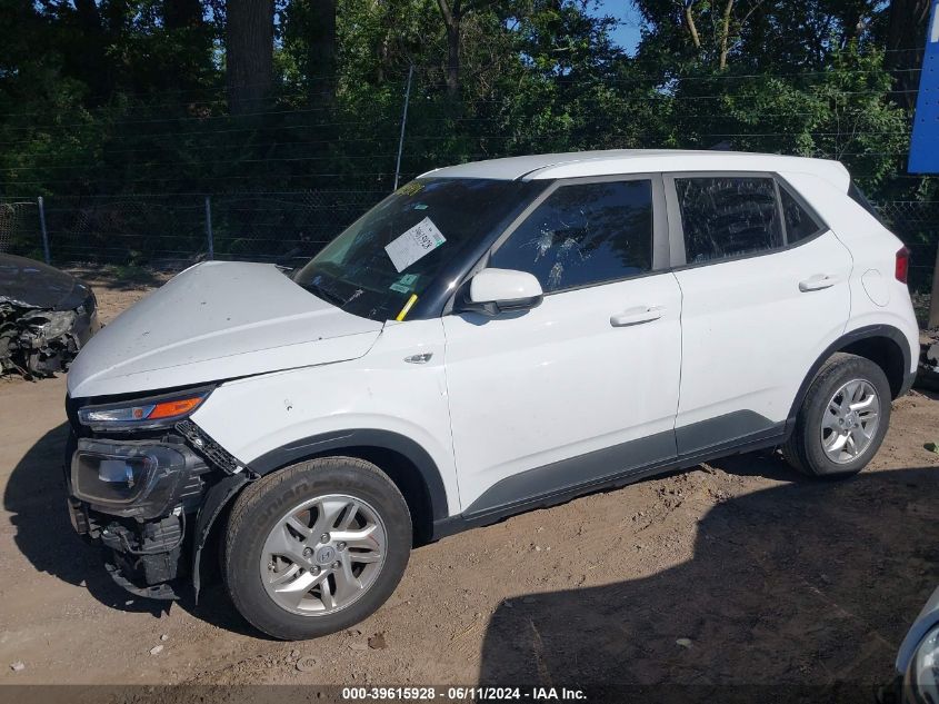 2021 Hyundai Venue Se VIN: KMHRB8A36MU106293 Lot: 39615928