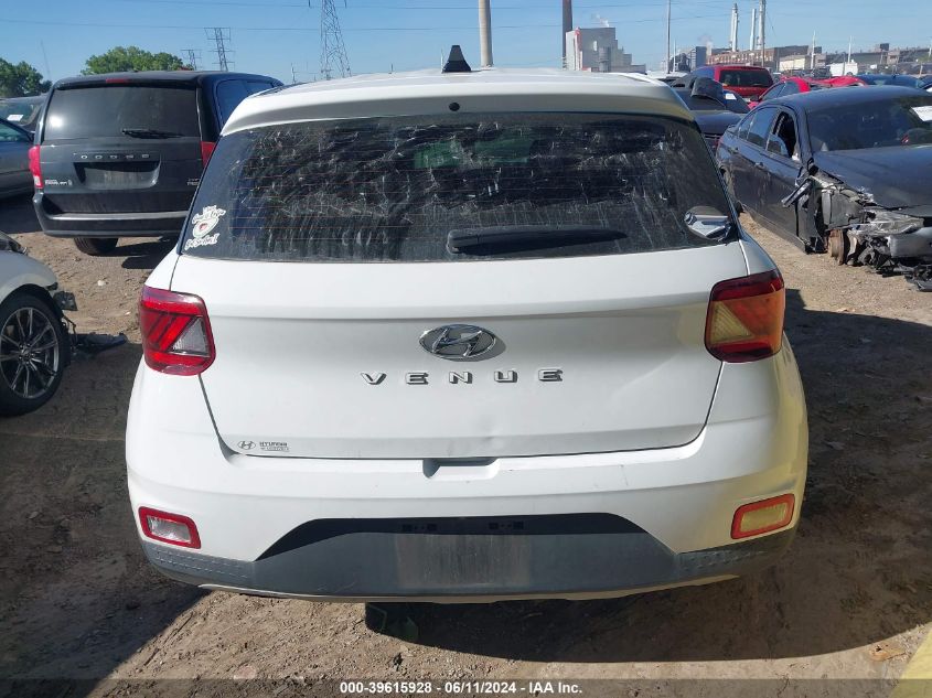 2021 Hyundai Venue Se VIN: KMHRB8A36MU106293 Lot: 39615928