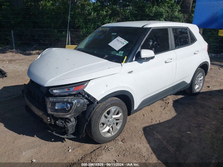 2021 Hyundai Venue Se VIN: KMHRB8A36MU106293 Lot: 39615928