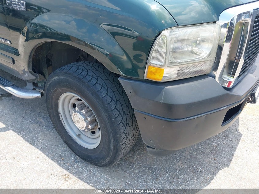 2001 Ford Super Duty F-250 Lariat/Xl/Xlt VIN: 1FTNX20F91EB08638 Lot: 39615929