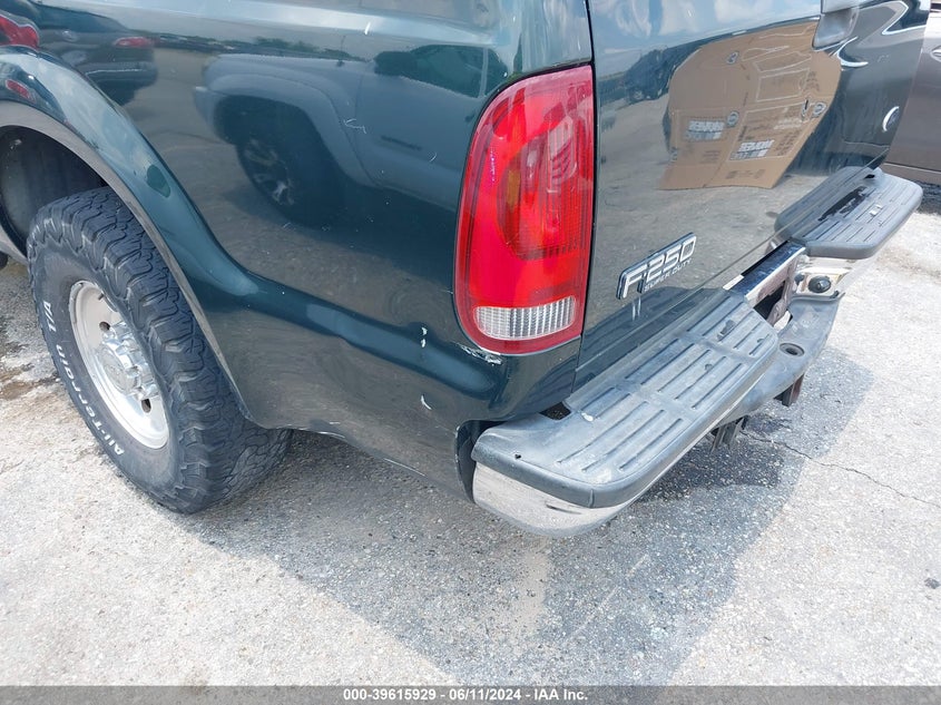 2001 Ford Super Duty F-250 Lariat/Xl/Xlt VIN: 1FTNX20F91EB08638 Lot: 39615929