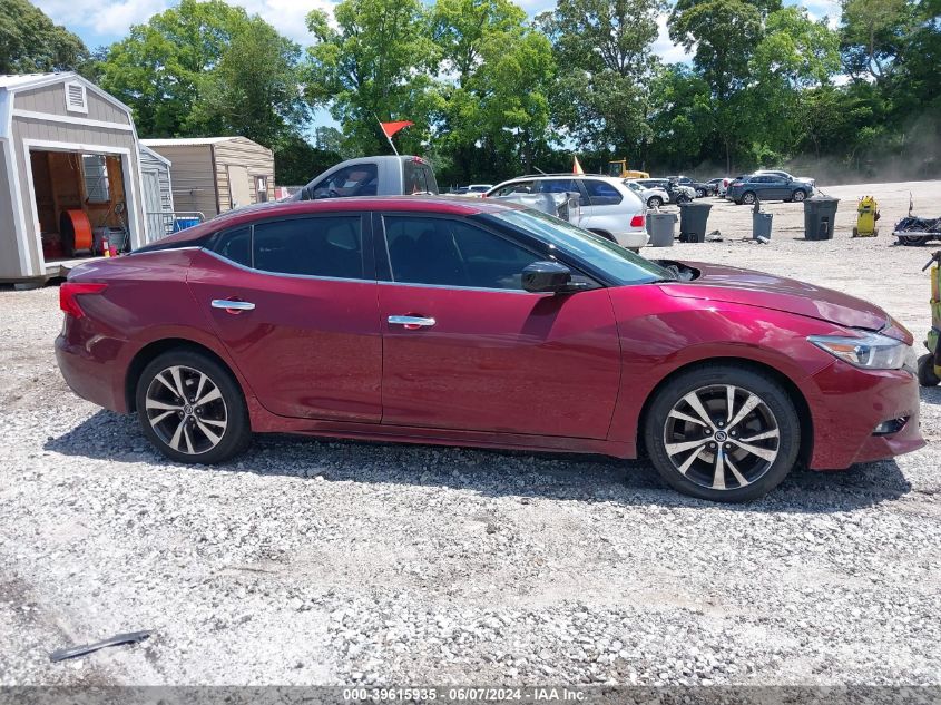 2016 Nissan Maxima 3.5 S VIN: 1N4AA6AP3GC387755 Lot: 39615935