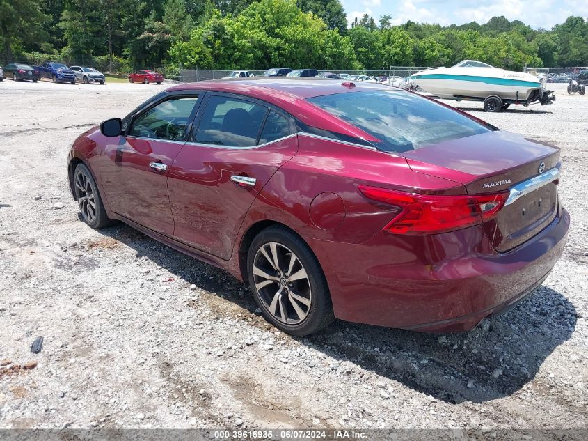 2016 Nissan Maxima 3.5 S VIN: 1N4AA6AP3GC387755 Lot: 39615935