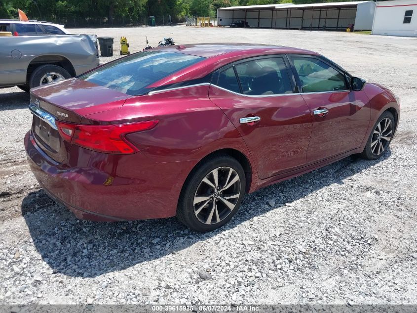 2016 Nissan Maxima 3.5 S VIN: 1N4AA6AP3GC387755 Lot: 39615935