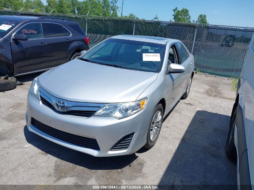 2012 Toyota Camry Le VIN: 4T1BF1FK4CU006477 Lot: 39615941