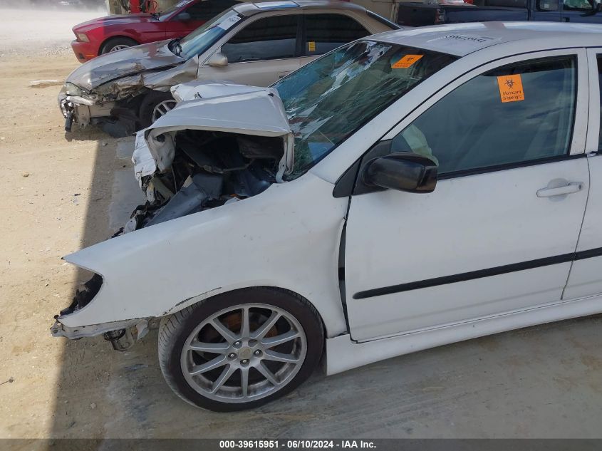 2003 Toyota Corolla Ce VIN: JTDBR32EX30015585 Lot: 39615951