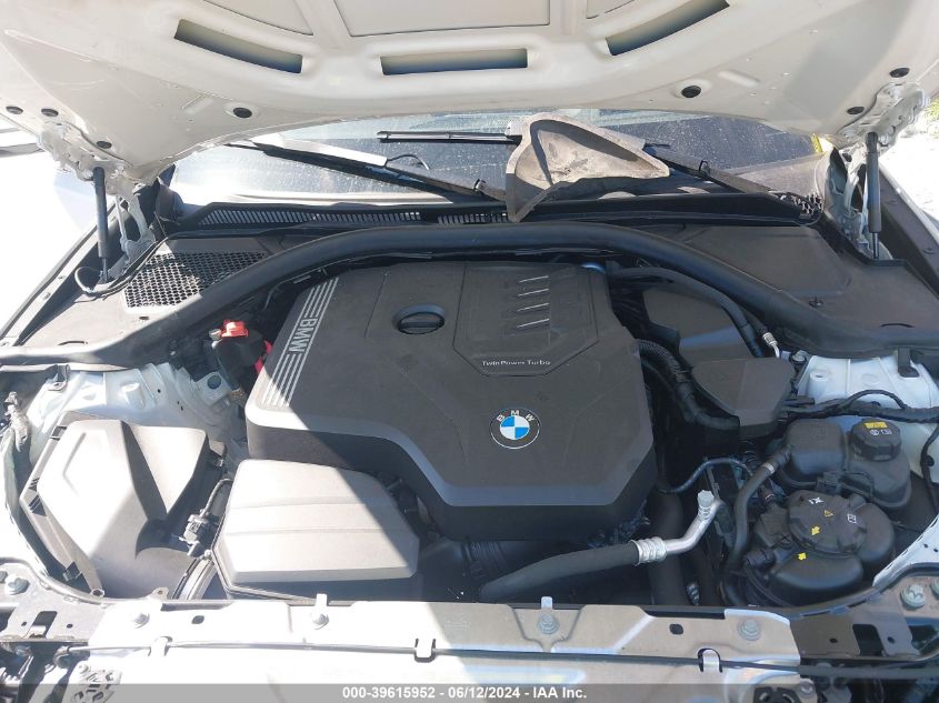 2021 BMW 330I xDrive VIN: 3MW5R7J02M8B54480 Lot: 39615952