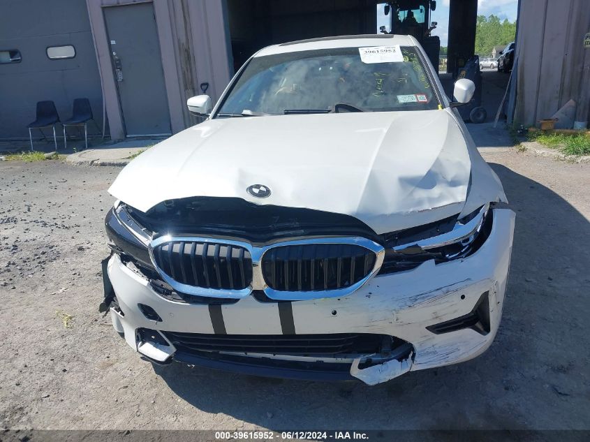 2021 BMW 330I xDrive VIN: 3MW5R7J02M8B54480 Lot: 39615952