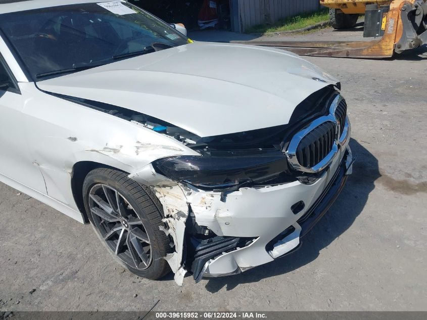 2021 BMW 330I xDrive VIN: 3MW5R7J02M8B54480 Lot: 39615952