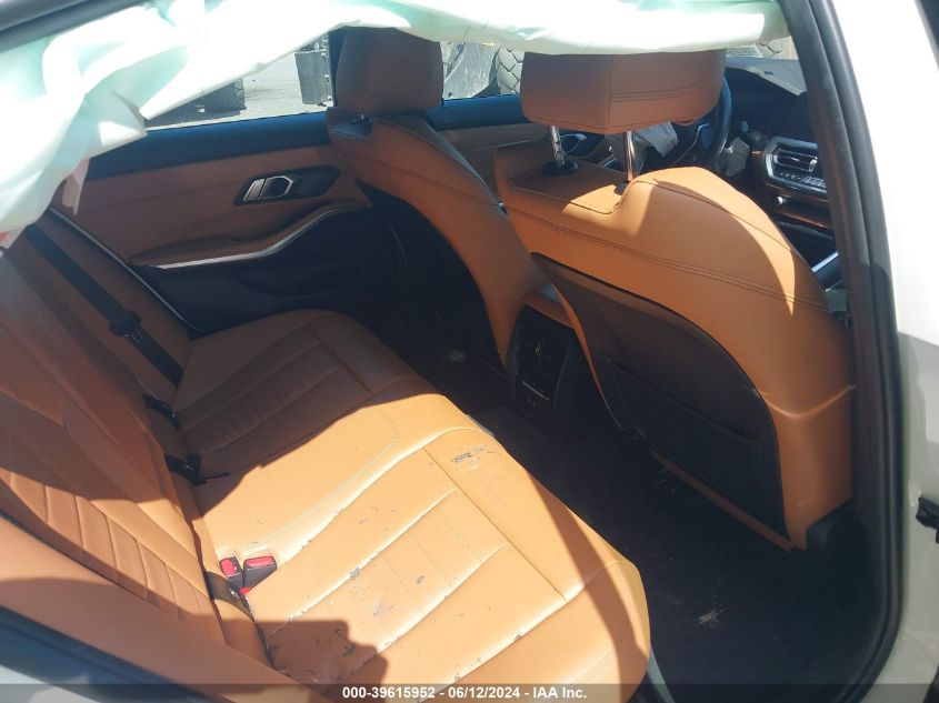 2021 BMW 330I xDrive VIN: 3MW5R7J02M8B54480 Lot: 39615952