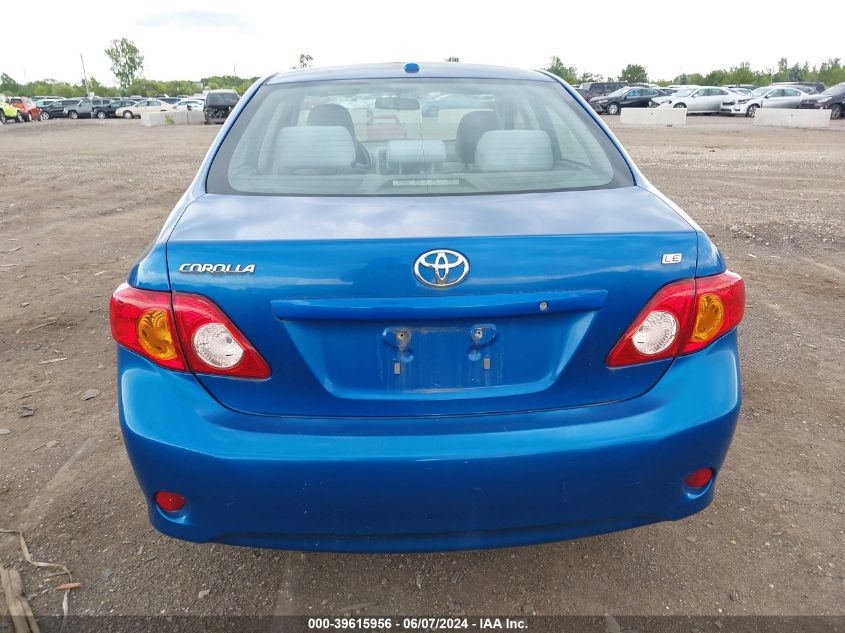 2010 Toyota Corolla Le VIN: 1NXBU4EEXAZ279262 Lot: 39615956