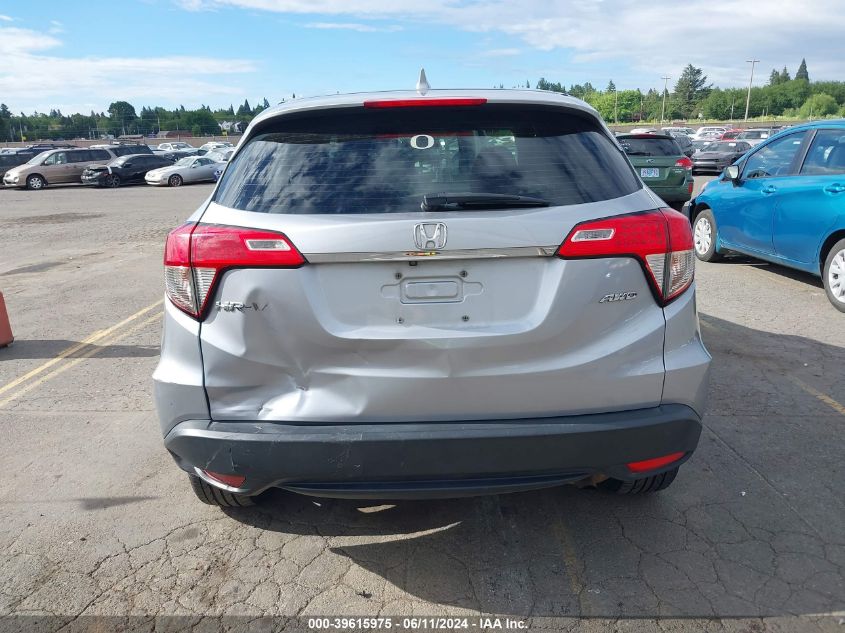 2019 Honda Hr-V Lx VIN: 3CZRU6H36KG701812 Lot: 39615975