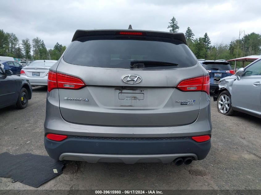 2016 Hyundai Santa Fe Sport 2.0L Turbo VIN: 5XYZWDLAXGG350791 Lot: 39615980