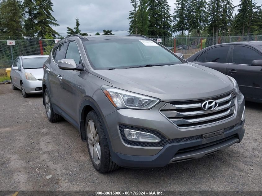 2016 Hyundai Santa Fe Sport 2.0L Turbo VIN: 5XYZWDLAXGG350791 Lot: 39615980