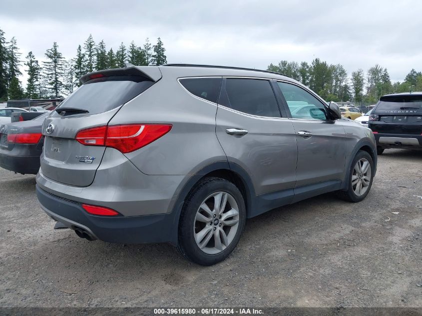 2016 Hyundai Santa Fe Sport 2.0L Turbo VIN: 5XYZWDLAXGG350791 Lot: 39615980