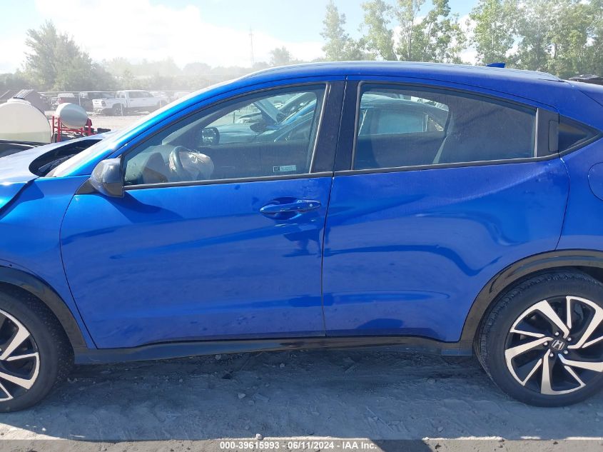 2019 Honda Hr-V Sport VIN: 3CZRU6H11KG727121 Lot: 39615993