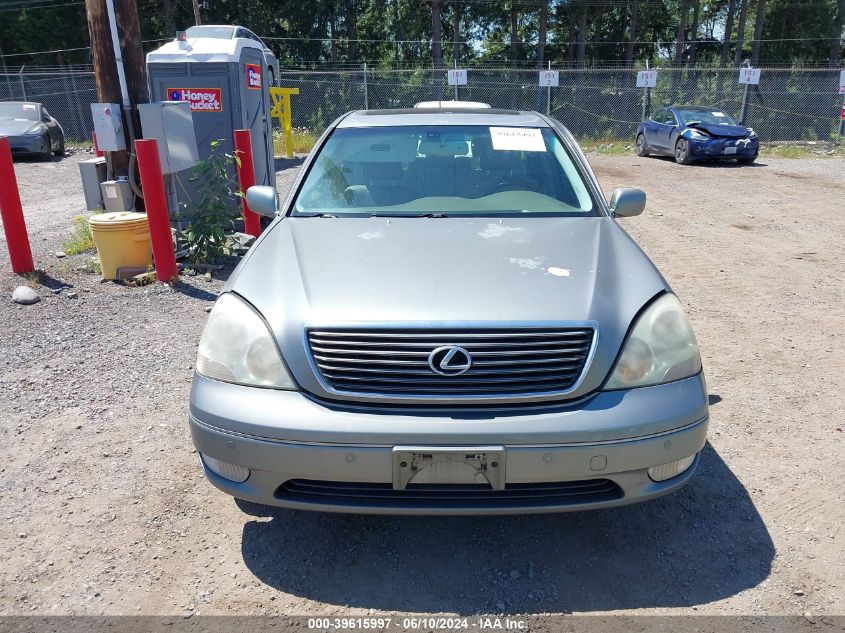 2003 Lexus Ls 430 VIN: JTHBN30F930099923 Lot: 39615997