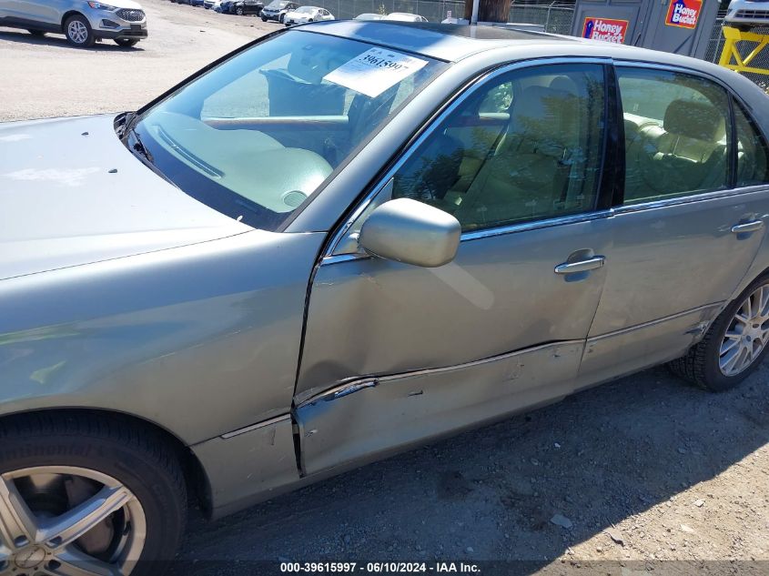 2003 Lexus Ls 430 VIN: JTHBN30F930099923 Lot: 39615997