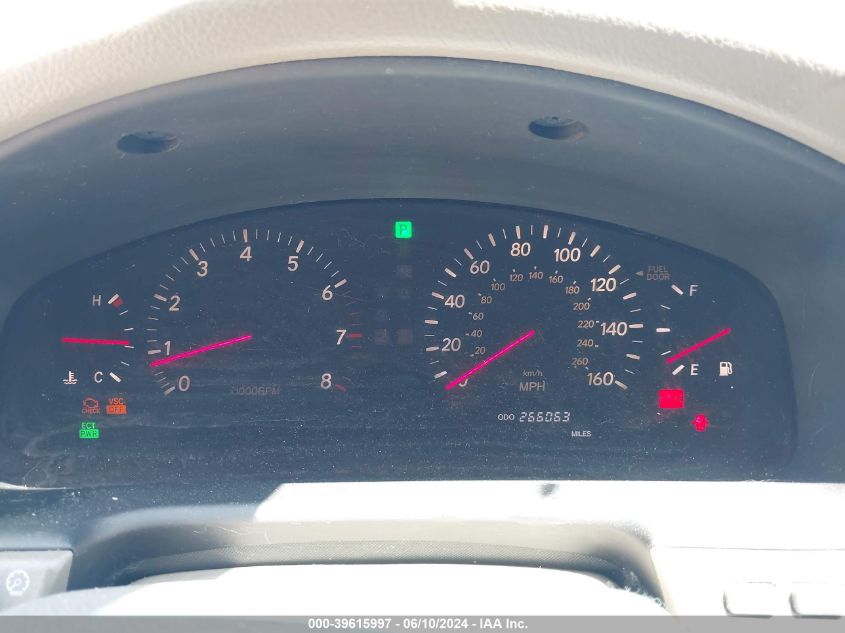 2003 Lexus Ls 430 VIN: JTHBN30F930099923 Lot: 39615997