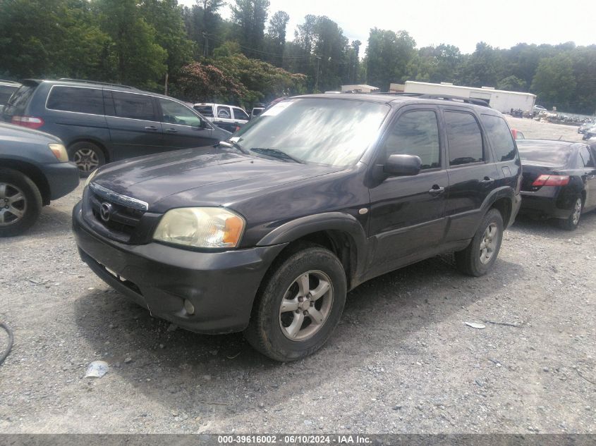 2006 Mazda Tribute S VIN: 4F2YZ04136KM00661 Lot: 39616002