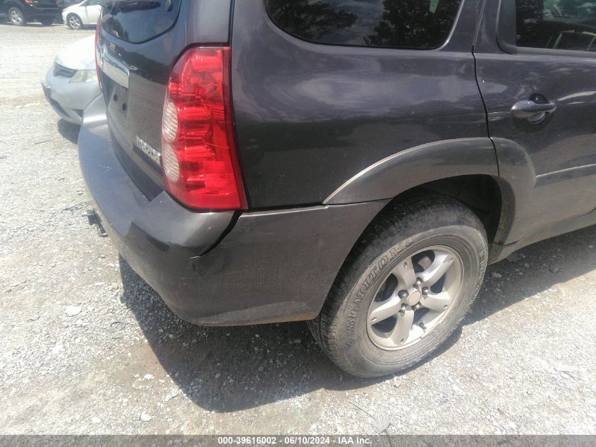 2006 Mazda Tribute S VIN: 4F2YZ04136KM00661 Lot: 39616002