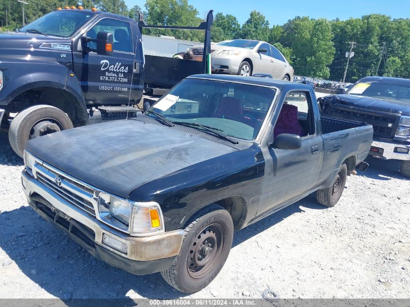 1995 Toyota Pickup 1/2 Ton Short Whlbse Dx VIN: JT4RN81P6S5201636 Lot: 39616004