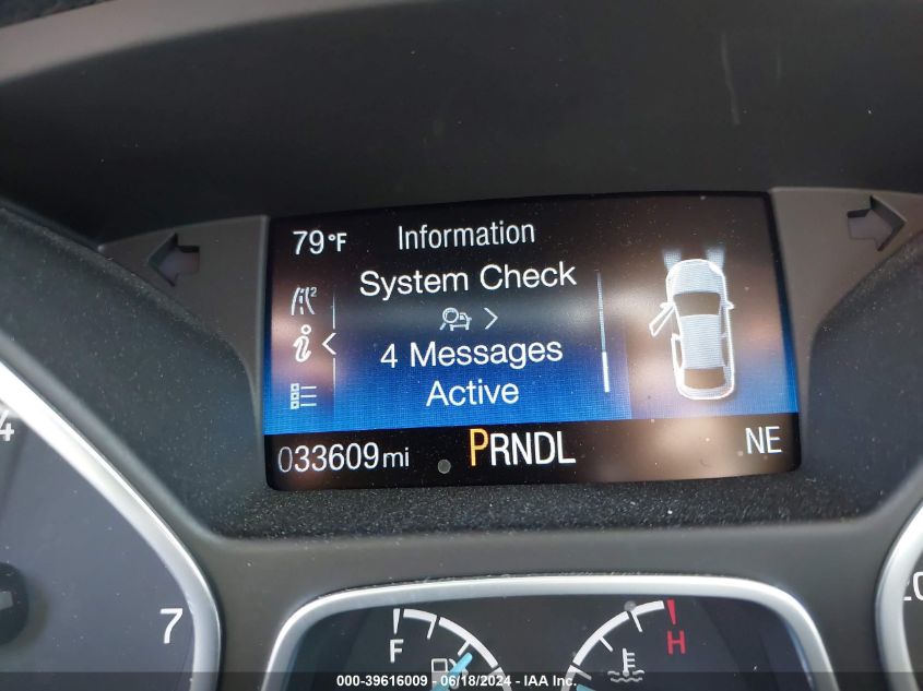 2017 Ford Focus Se VIN: 1FADP3F29HL300563 Lot: 39616009