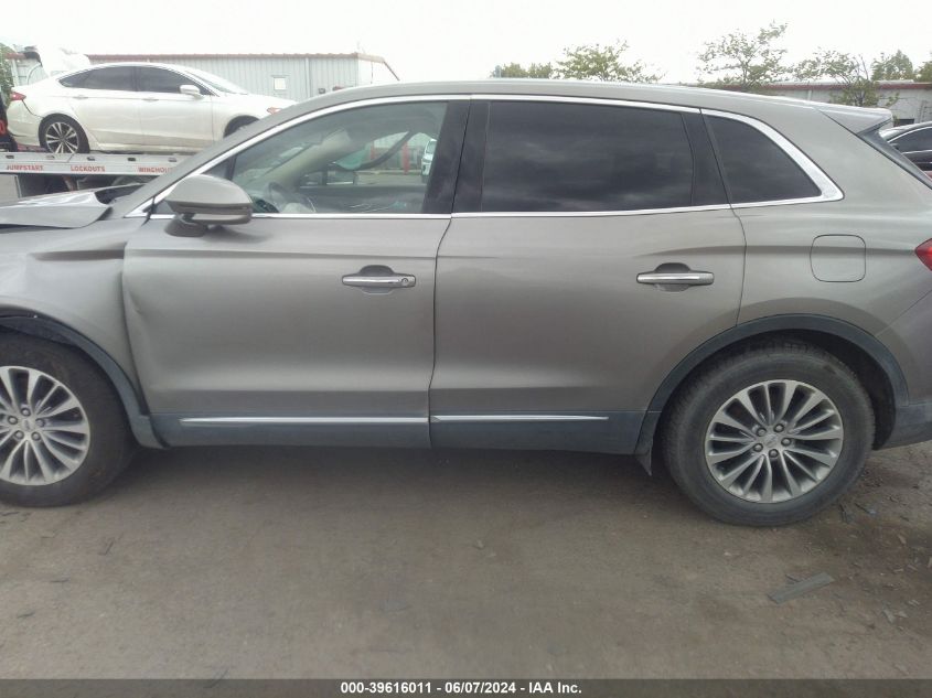 2016 Lincoln Mkx Select VIN: 2LMTJ6KR4GBL70658 Lot: 39616011