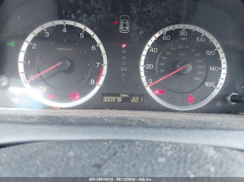 2010 Honda Accord 2.4 Ex-L VIN: 1HGCP2F88AA008989 Lot: 39616015