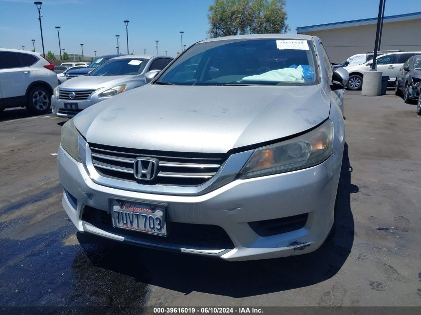 2014 Honda Accord Lx VIN: 1HGCR2F3XEA190263 Lot: 39616019