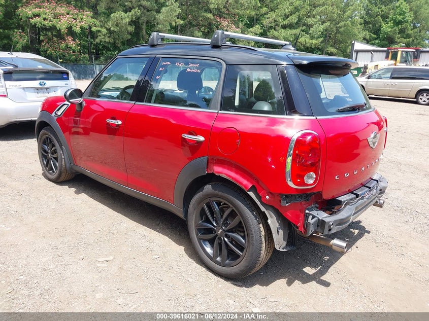 2014 Mini Countryman Cooper S VIN: WMWZC3C57EWP29637 Lot: 39616021