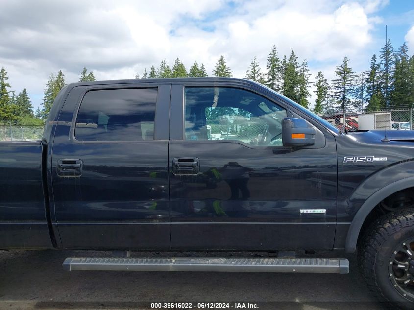 2013 Ford F-150 Fx4 VIN: 1FTFW1ET2DFA07780 Lot: 39616022