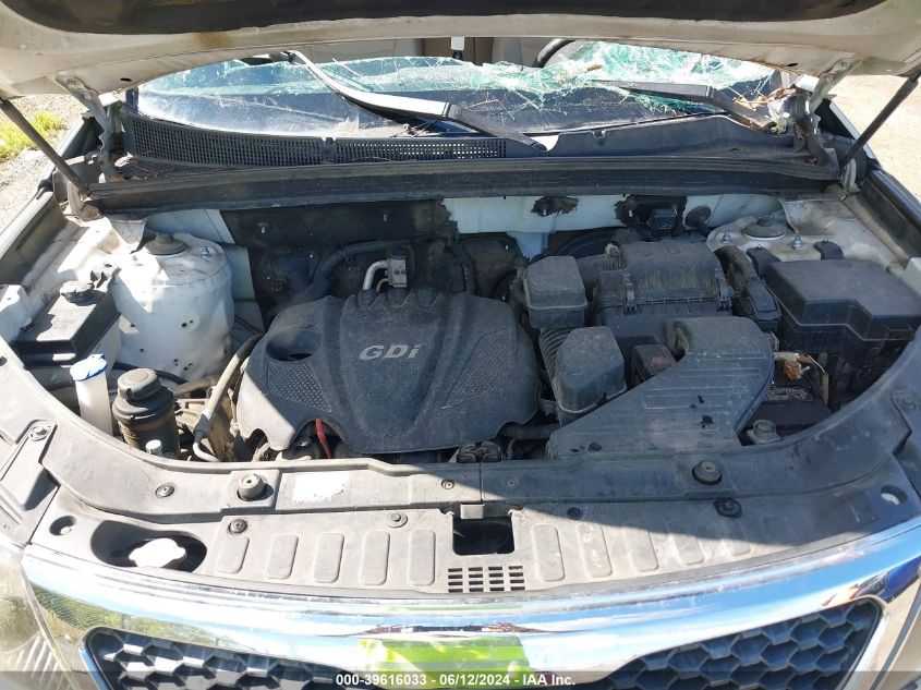 2012 Kia Sorento Lx VIN: 5XYKT3A67CG214891 Lot: 39616033