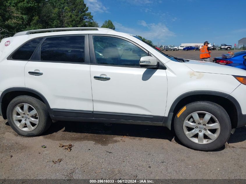 2012 Kia Sorento Lx VIN: 5XYKT3A67CG214891 Lot: 39616033