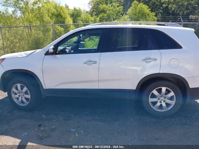 2012 Kia Sorento Lx VIN: 5XYKT3A67CG214891 Lot: 39616033